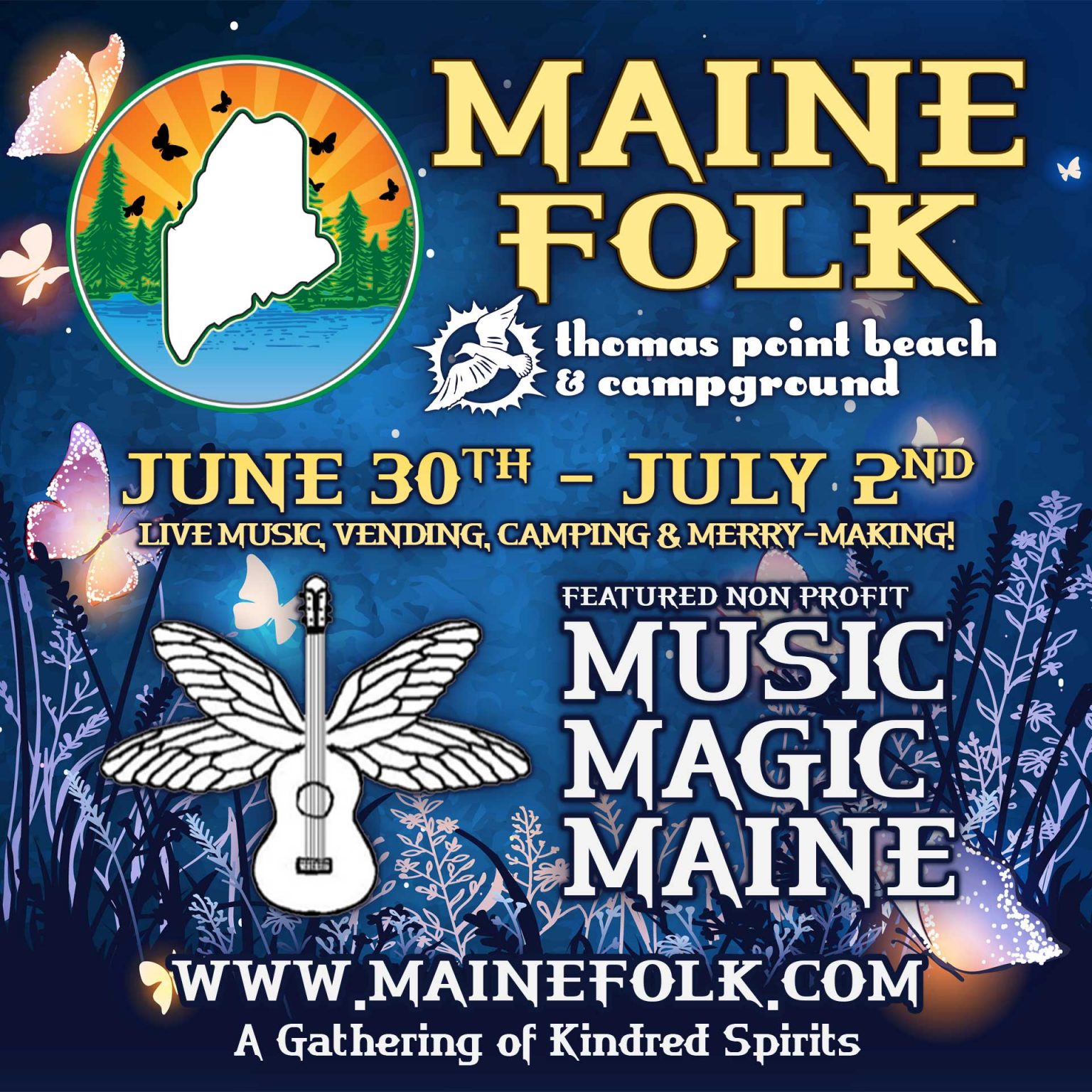 Maine Folk June 30th - July 2nd, A Gathering of Kindred Spirits 2